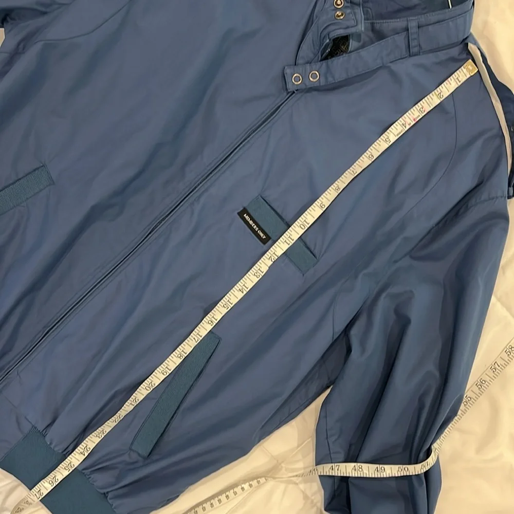Members Only full zip bomber‎ jacket mens size 42L
